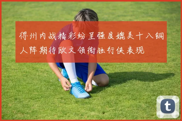得州内战精彩纷呈强度媲美十八铜人阵期待欧文领衔独行侠表现