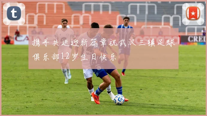 携手共进迎新篇章祝武汉三镇足球俱乐部12岁生日快乐
